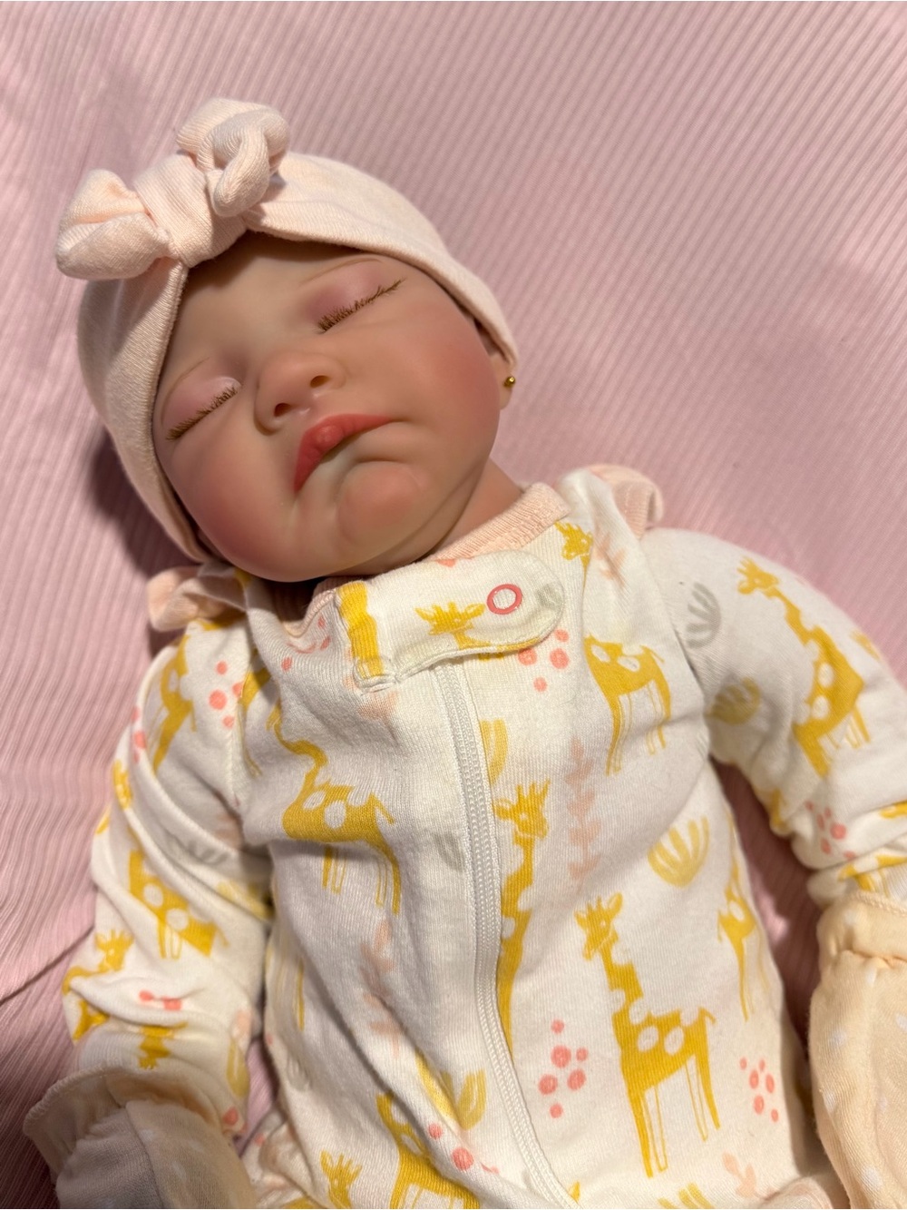 Reborn cuddle baby